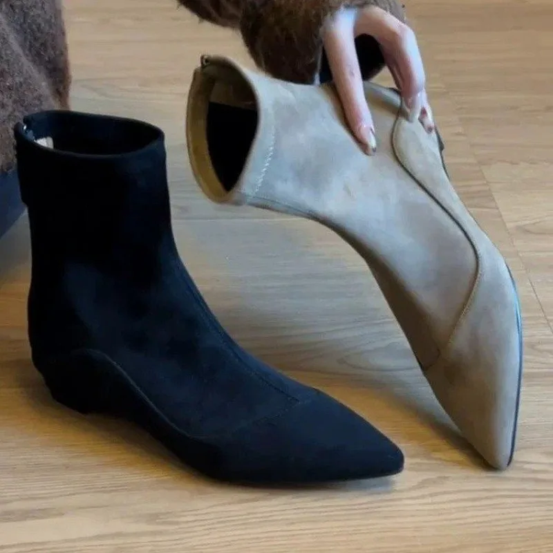 Inner-height Pointed Toe Simpl - Sock Boot Women review and price