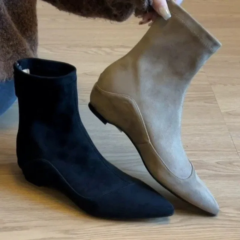 Inner-height Pointed Toe Simpl - Sock Boot Women review and price