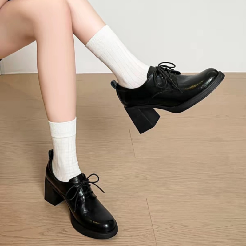 Women Square Toe Lace Up Oxfor - Oxford Lace Up Women review and price