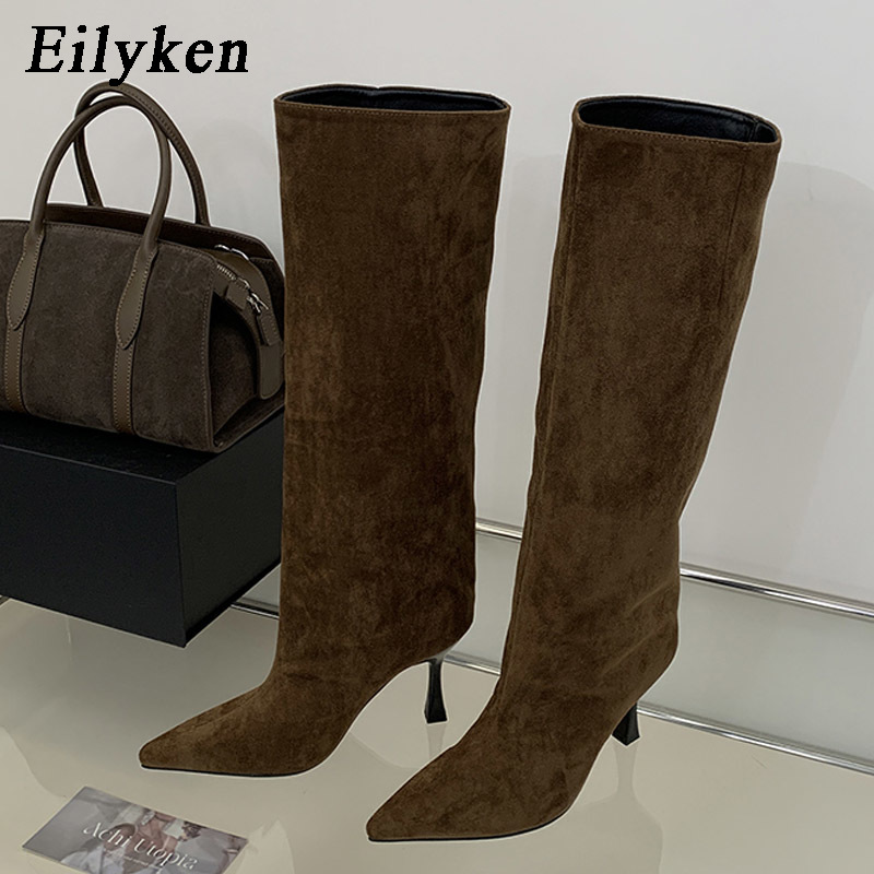Eilyken Winter Retro Design Po - Knee High Boots Women review and price