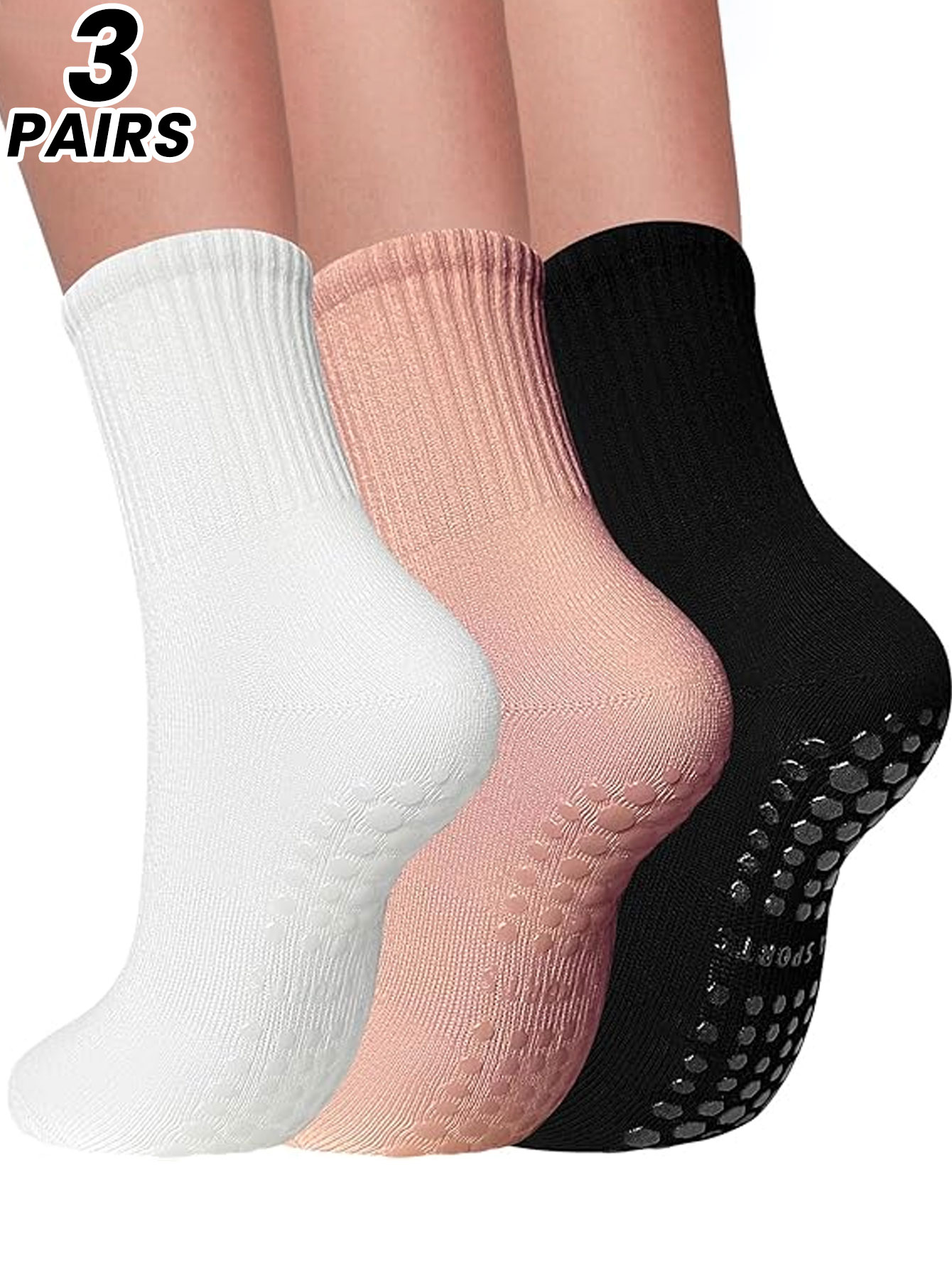 3 pairs of professional yoga s - Sock Boot Women review and price