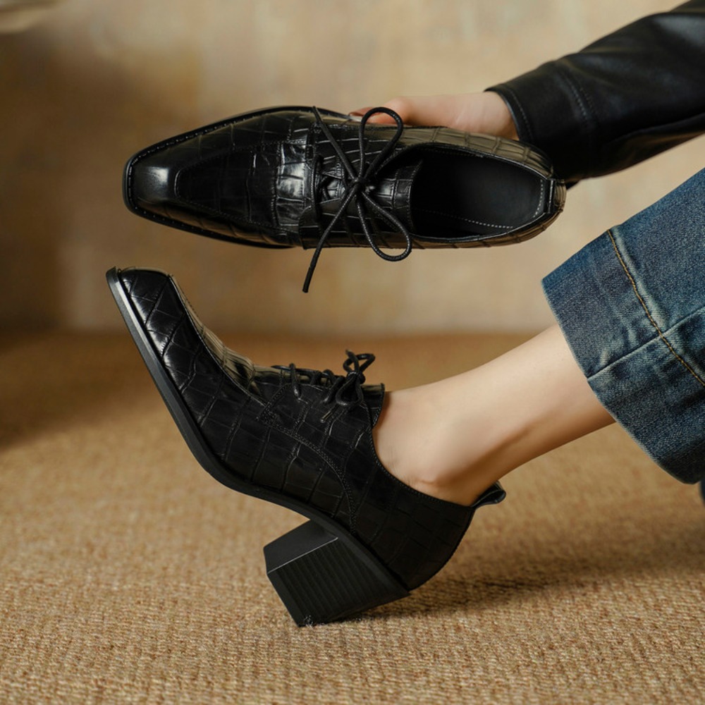 Women's Shoes Real Leather 202 - Oxford Lace Up Women review and price
